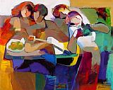 Hessam Abrishami Canvas Paintings - Passionate Whisper